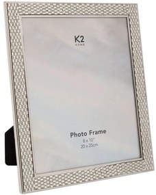 Κορνίζα Με Στρας 89393 20x25cm Silver Μέταλλο