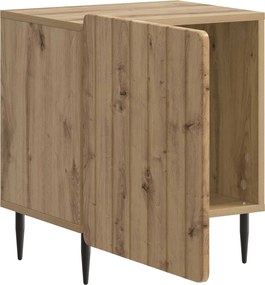 vidaXL Κομοδίνο Artisan Δρυς 43 x 34,5 x 52 εκ Επεξεργασμένο Ξύλο