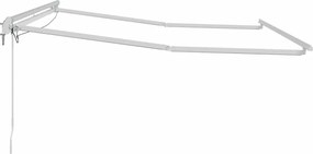 vidaXL Σκελετός Τέντας Λευκό 350 x 250 εκ Αλουμίνιο