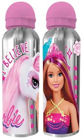 ΠΑΓΟΥΡΙ ΜΕΤΑΛΛΙΚΟ BARBIE  500ml 21x6,5cm   500ml BARBIE 50-3096