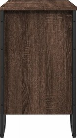 vidaXL Ντουλάπι Νιπτήρα Μπάνιου Καφέ Δρυς 60x35x60 εκ. Επεξ. Ξύλο