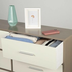Συρταριέρα Max Home Λευκό Γκρι Σύγχρονη 114 x 70 x 30 cm