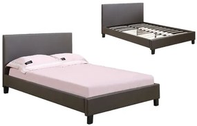 Κρεβάτι Velma-90 x 190-Καφέ