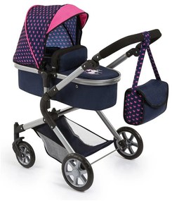 Καλάθι για Κούκλες Reig Combi Neo Pro Ναυτικό Μπλε 63 cm