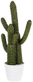 Τεχνητό Φυτό Σε Γλάστρα Carnegiea Cactus 20100 63cm Beige-Green Globostar Polyurethane