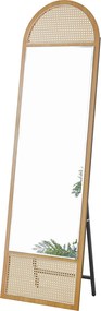 Καθρέφτης Τοίχου - Δαπέδου (50x170) Spitishop Taranto Natural