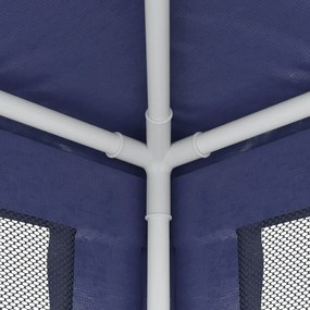 vidaXL Τέντα Εκδηλώσεων με 4 Τοιχώματα με Δίχτυ Μπλε 3 x 3 μ. από HDPE