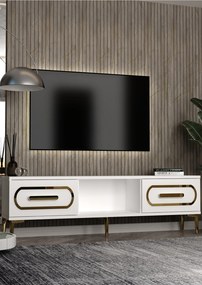 Stewehome Έπιπλο τηλεόρασης με ντουλάπι 150x30x41 cm
