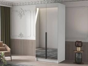 Ντουλάπα Bono III Δίφυλλη-Leuko-Mauro