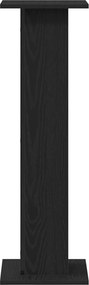 vidaXL Βάσεις Ηχείων 2 pcs Μαύρη Οξυά 30 x 30 x 95 cm