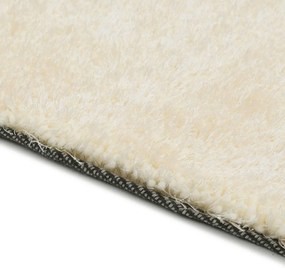 vidaXL Αφράτο Χαλάκι Περιοχής Κρεμ 120 x 160 cm Πολυαιθυλένιο