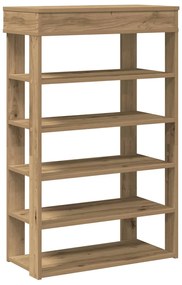 Ράφι παπουτσιών Artisan Oak 60x30x98 cm Κατασκευασμένο ξύλο - Καφέ