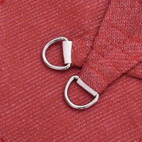 vidaXL Πανί Σκίασης Κόκκινο 2,5 x 5 μ. από HDPE 160 γρ./μ²