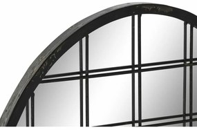 Τοίχο καθρέφτη DKD Home Decor Μαύρο 47,5 x 2,3 x 70 cm