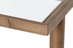 Console Home ESPRIT Καφέ Κρυστάλλινο Έλατο 120 x 33 x 75 cm