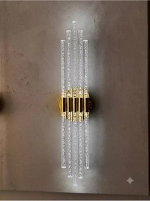 Stewehome Μοντέρνος σχεδιασμός LED απλίκα τοίχου με μεταλλικό σώμα
