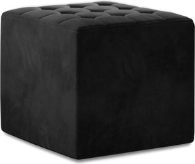 Πουφ Cristophe-Gkri Skouro - 40.00Χ40.00Χ41.00cm