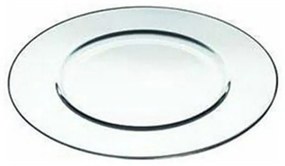 Πιατέλες Στρόγγυλες Fd (Σετ 2τμχ) Fd68027 Φ23cm Clear Espiel Γυαλί