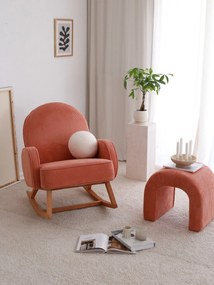 Wing Chair Yoko - Coral Coral