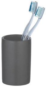 Ποτήρι Οδοντόβουρτσας (Φ7x11) Wenko Polaris Matt Grey 24016100