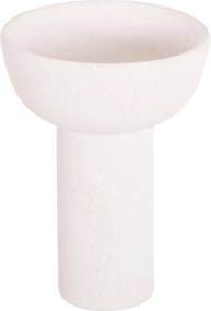 ΕΠΙΤΡΑΠΕΖΙΟ ΚΕΡΑΜΙΚΟ ΔΙΑΚΟΣΜΗΤΙΚΟ ELENDIL HM4602.01 ΥΠΟΛΕΥΚΟ ΚΡΥΣΤΑΛΛΙΚΟ Φ23x32Υ εκ.