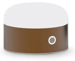 Επαναφορτιζόμενο Επιτραπέζιο Φωτιστικό LED 5W Καφέ Dimmer Αφής Mignon 335018 Ideal Lux 335018
