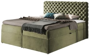 Επενδυμένο κρεβάτι Chesterfield-Ladi-160 x 200 εκ. - 210.00Χ166.00Χ122.00cm