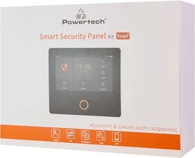 POWERTECH ασύρματο σύστημα συναγερμού PT-1125, αφής, Wi-Fi, 2G, TUYA