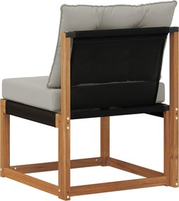 vidaXL Εξωτερικός μεσαίος καναπές