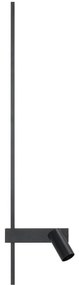 Απλίκα Φωτιστικό Τοίχου 2xGU10 Reading Light Easy Left Nowodvorski-11425-Μαύρο 11425