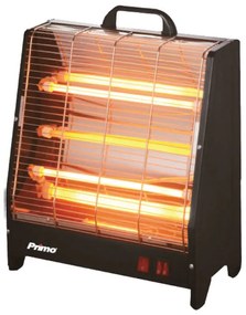 Primo PRQH-81052 Θερμάστρα Χαλαζία Μαύρη 2100W