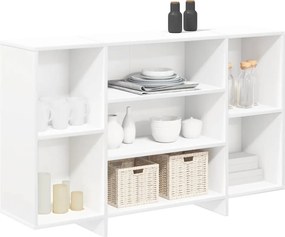 vidaXL Ντουλάπι Καπνιστή Λευκό 120x30x75 εκ. από Επεξεργασμένο Ξύλο