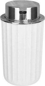 Θήκες κρεμοσάπουνου Dispenser πλαστικές - Σετ 5pcs - White - 21523