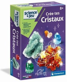 Παιχνίδι Επιστήμης Clementoni Creates Crystals Λαμπτήρες φθορισμού