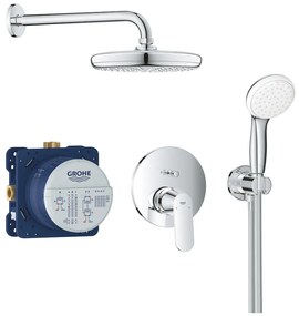 Πλήρες σετ εντοιχιζόμενης Grohe Eurosmart Cosmo 2 εξόδων