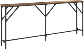 vidaXL Τραπέζι κονσόλας Παλιό Ξύλο 180 x 23 x 75 cm
