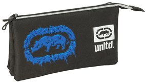 Τριπλή Κασετίνα Eckō Unltd. Worldwide Μαύρο 22 x 12 x 3 cm