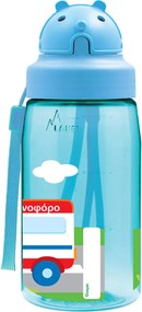 Παγούρι 450ml Με Καλαμάκι Laken Οχήματα
