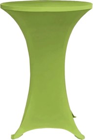 vidaXL Καλύμματα Τραπεζιού Ελαστικά 2 τεμ. Πράσινα 80 εκ.