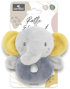Λούτρινη Κουδουνίστρα Elephant Grey 10191330010 Lorelli