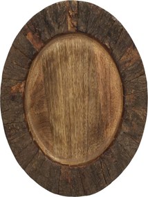 Δίσκος ArteLibre Ξύλο Καφέ 30x30x2.5cm