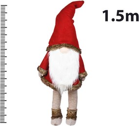 ΕΟΡΤΑΣΤΙΚΉ ΔΙΑΚΌΣΜΗΣΗ ΜΕΓΆΛΟΥ ΜΕΓΈΘΟΥΣ GNOME WITH LONG BEARD AND LED CAA727100