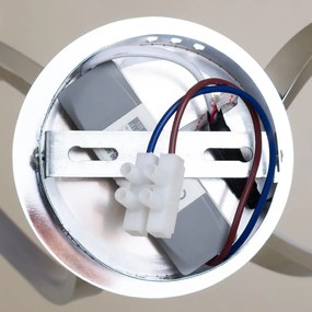 Φωτιστικό Τοίχου Tesoro 15W 4000K Ασημί