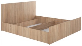 Intrahome ΚΡΕΒΑΤΙ CASABLANCBLOEMFONTEIN ΜΕΛΑΜΙΝΗΣ ΔΙΠΛΟ ΓΙΑ ΣΤΡΩΜΑ 160Χ200εκ. ΛΕΥΚΟ .03 intraho-1644426