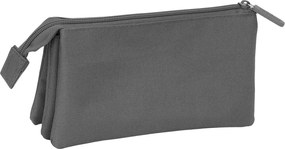 Κασετίνα Kappa Gris Γκρι 22 x 12 x 3 cm