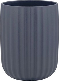 Ποτηροθήκη Μπάνιου (Φ7.5x10) Wenko Agropoli Dark Blue 25158100