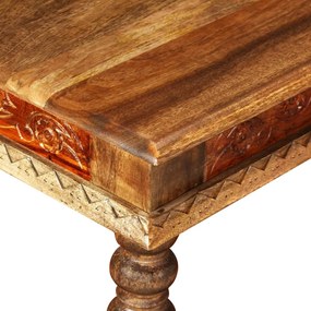 vidaXL Τραπεζάκι Σαλονιού 110x60x38 εκ Ξύλο Ακακίας/Μασίφ Ξύλο Μάνγκο