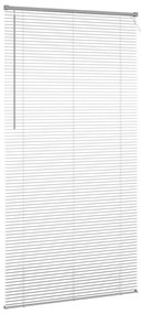 vidaXL Ρολό Παραθύρου με κουρτίνες Ασημί Αλουμίνιο