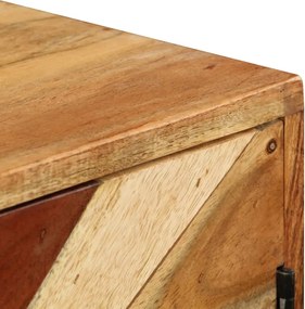 vidaXL Ντουλάπι 85 x 30 x 75 εκ. από Μασίφ Ξύλο Μάνγκο