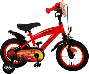 Cars 12 Inch 23 cm Boys Coaster Brake Red/Black